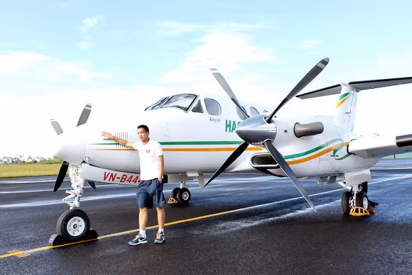 Thủ thành Văn Trường. (Ảnh: Minh Trần).