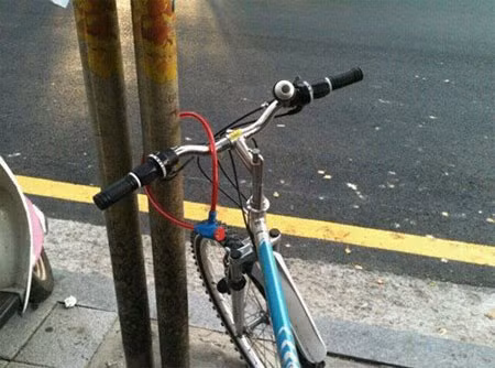 Khoá cũng như không!