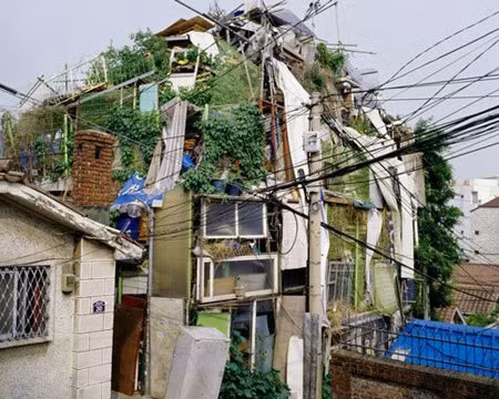 Ngôi nhà có kiến trúc độc đáo.