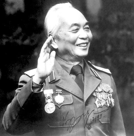 Đại tướng Võ Nguyên Giáp.