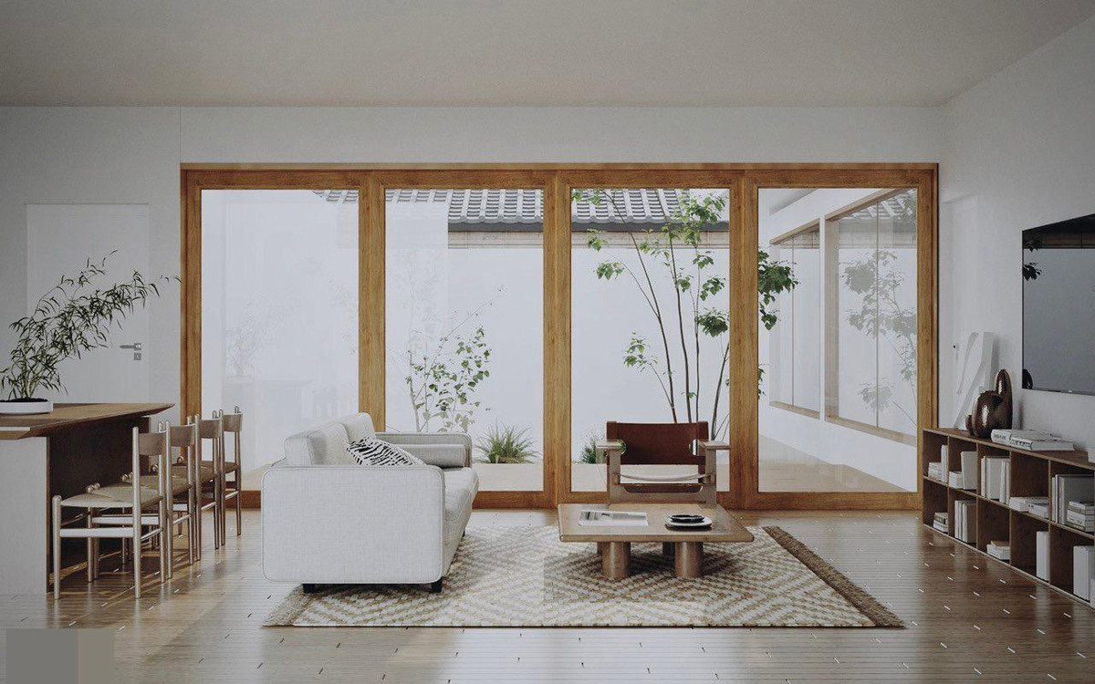 Ngoi nha kien truc Nhat Ban tao hieu ung do bong khi mat troi di chuyen-Hinh-6