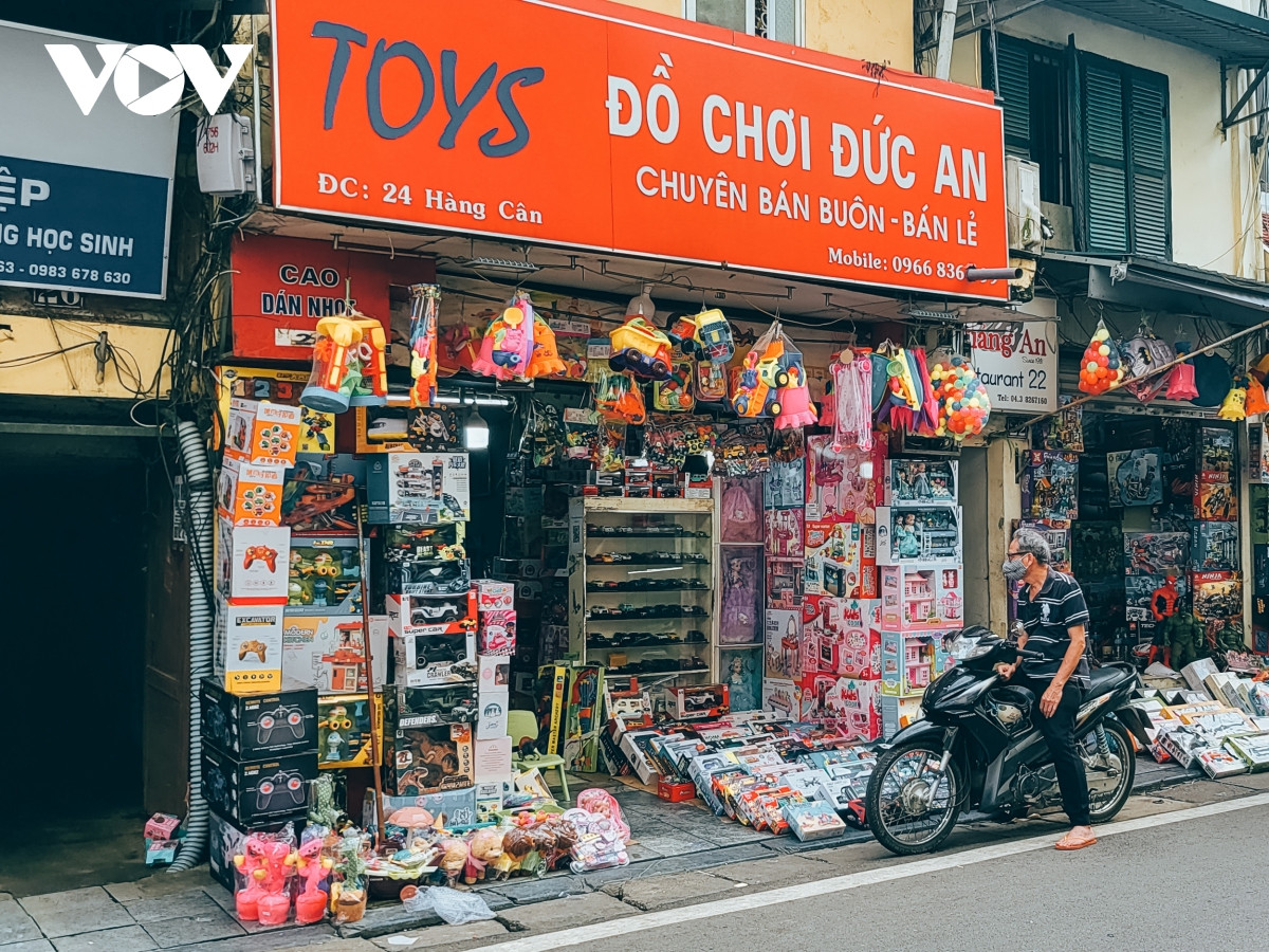 Pho do choi tre em o Ha Noi vang khach dip 1/6-Hinh-9