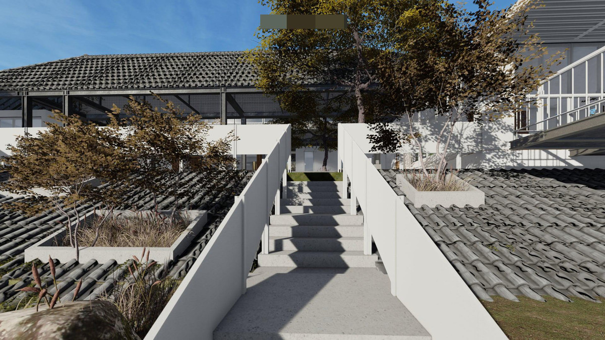 Đây là tâm huyết của kiến trúc sư Hoàng Công Long và cộng sự được gửi gắm bởi người con xa quê mong muốn tạo nên một không gian sum vầy đầm ấm cho đại gia đình trên mảnh đất quê hương yêu dấu.