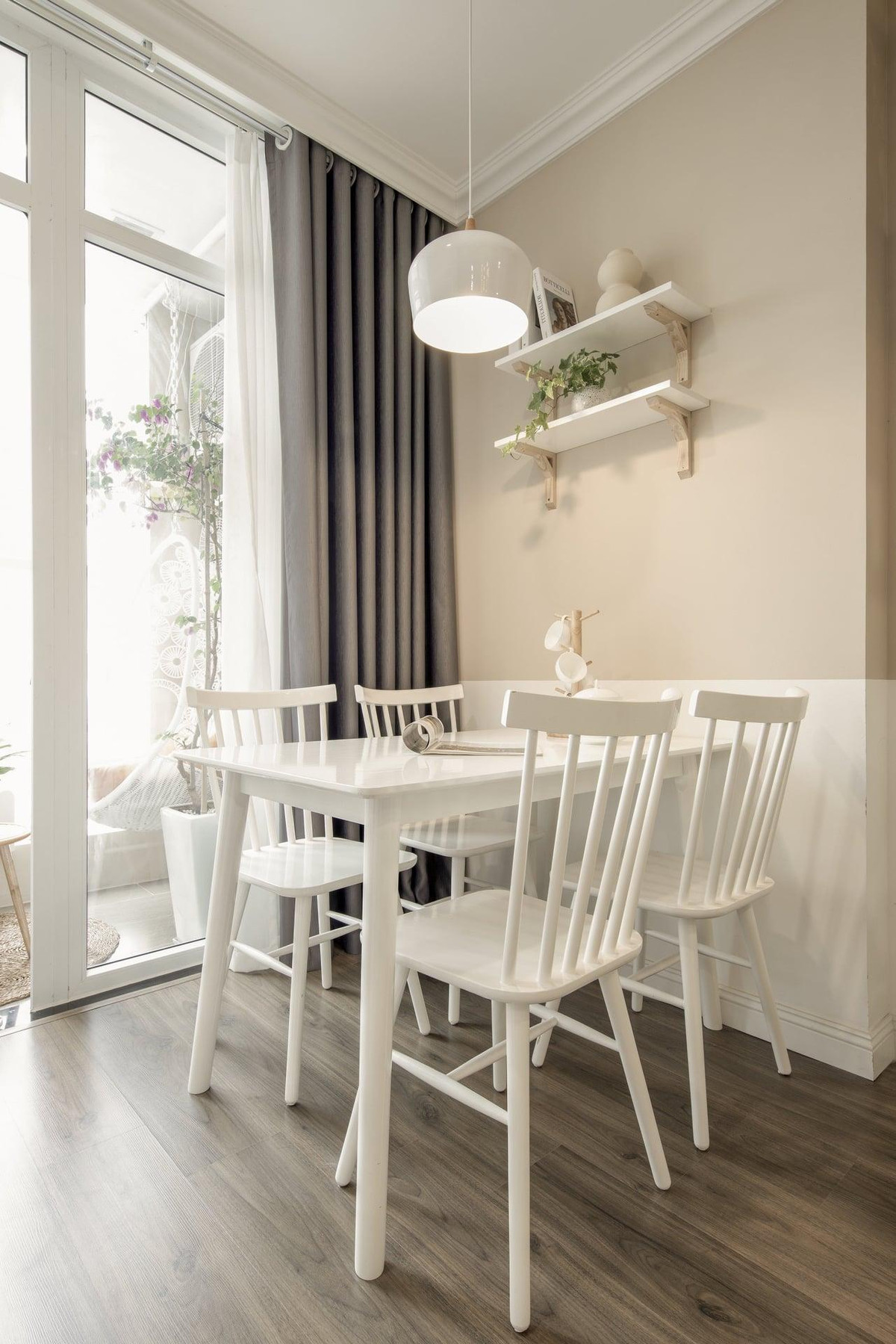 Khong gian de chiu, am cung trong can ho 60m2 theo phong cach Farmhouse-Hinh-7