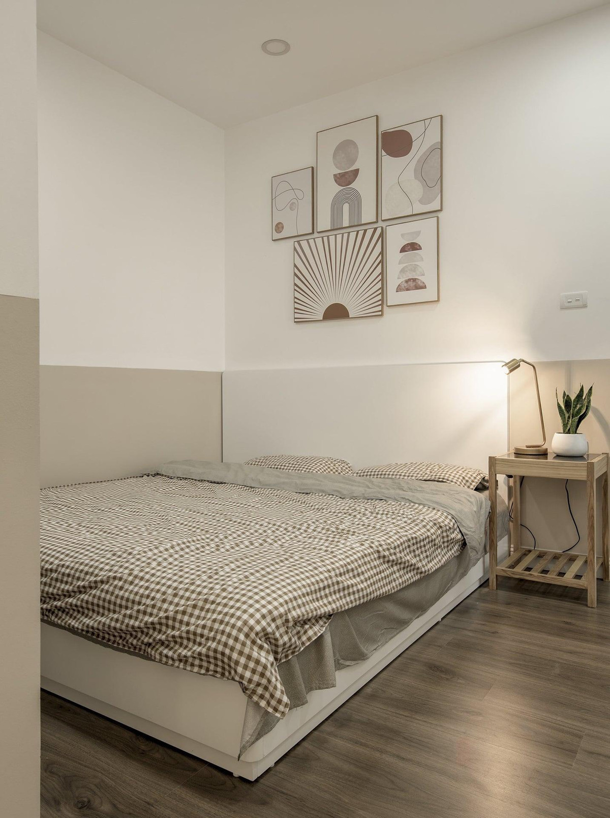 Khong gian de chiu, am cung trong can ho 60m2 theo phong cach Farmhouse-Hinh-16