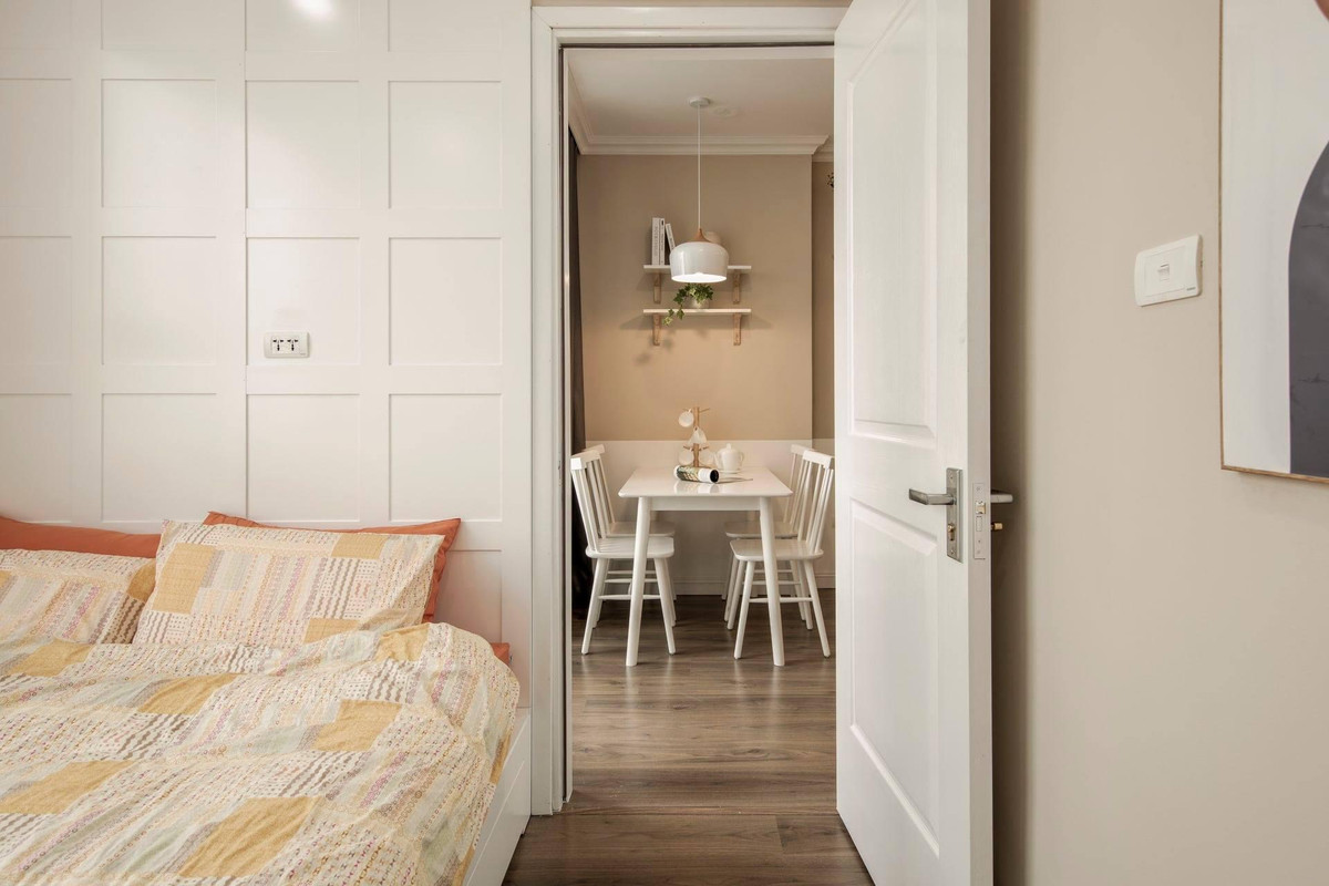 Khong gian de chiu, am cung trong can ho 60m2 theo phong cach Farmhouse-Hinh-14