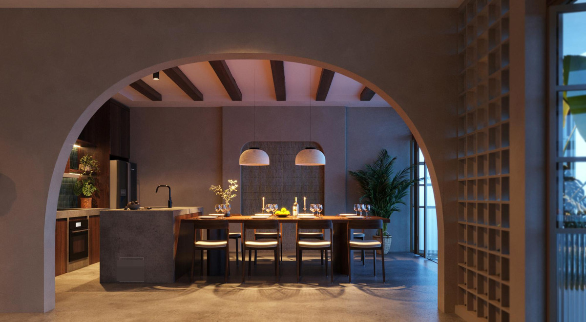 Nha o Binh Duong dep hut mat, be boi trong veo ben vuon cay ri rao-Hinh-5