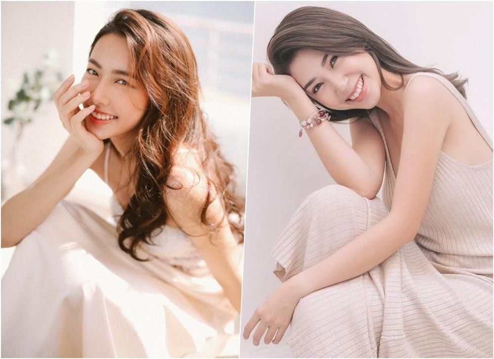 hững khoảnh khắc tựa tựa nhau của cả hai. Nhiều người cho rằng nét đẹp vừa ngọt ngào vừa sắc sảo của đôi chị em không cùng huyết thống này giống nhau đến tận 80%.