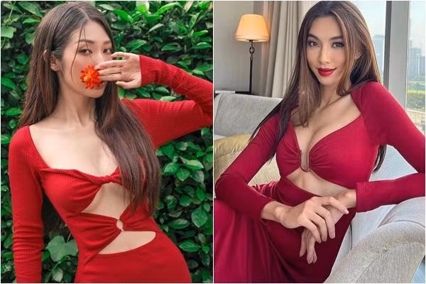 Thùy Tiên cực kỳ ưa chuộng váy vóc cut-out hở bạo thì Khổng Tú Quỳnh cũng không kém cạnh. Dạo gần đây, tình cũ Ngô Kiến Huy bất ngờ chuyển từ phong cách ngọt ngào sang sexy, hở bạo không thua kém chị em Vbiz nào.