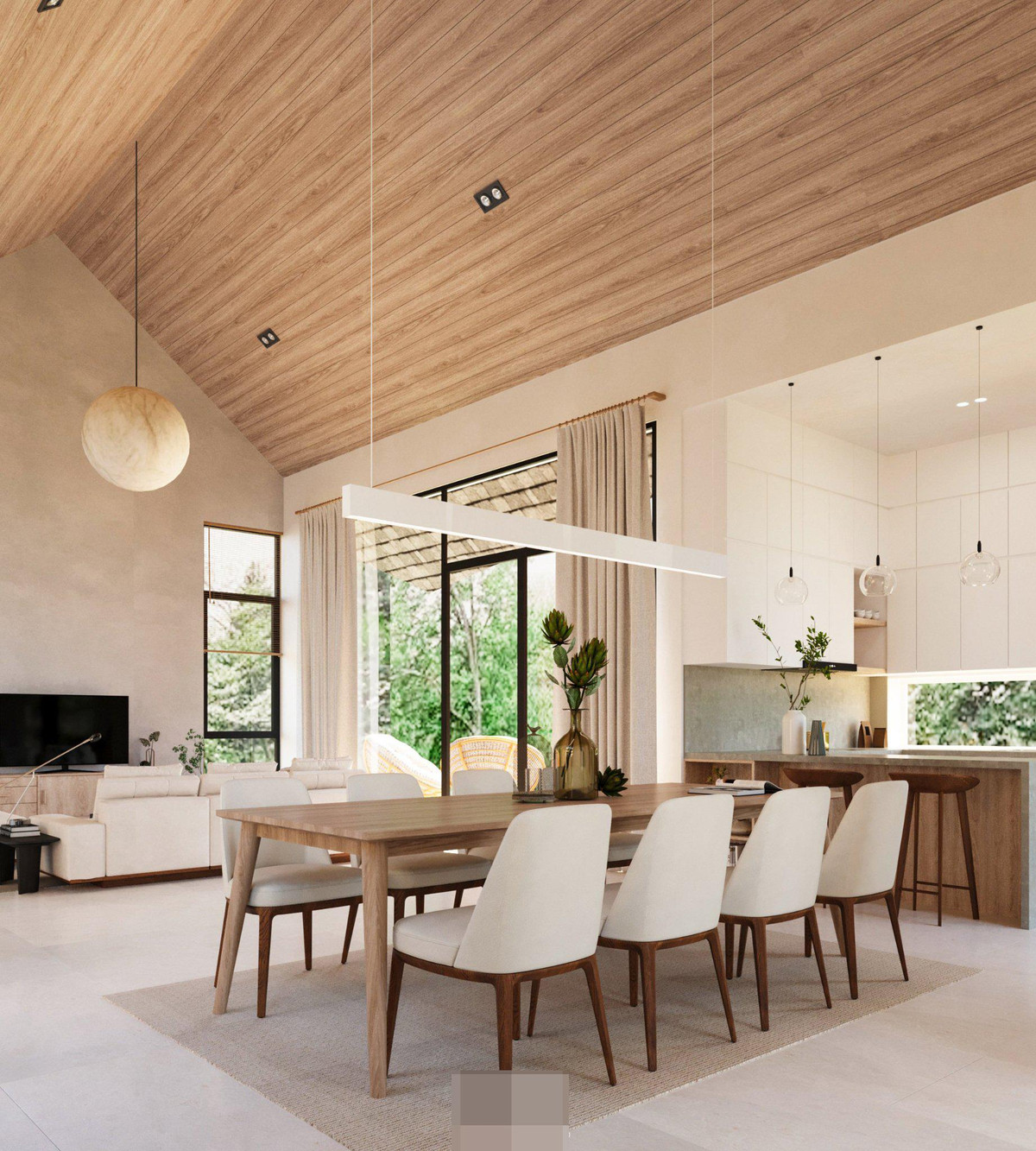 Ngoi nha duoc bao boc boi manh vuon, truoc mat la ho dieu hoa-Hinh-8