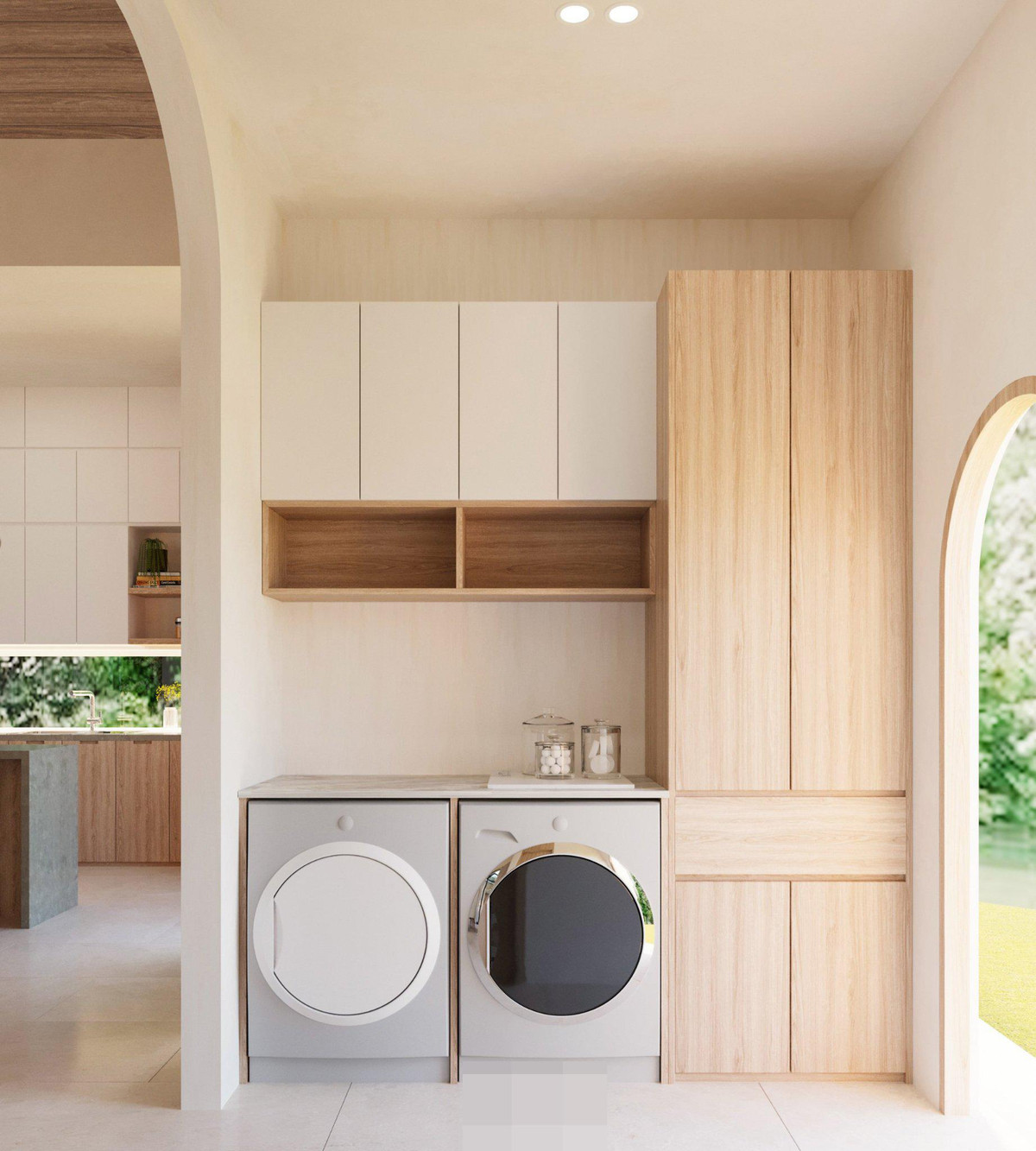 Ngoi nha duoc bao boc boi manh vuon, truoc mat la ho dieu hoa-Hinh-12