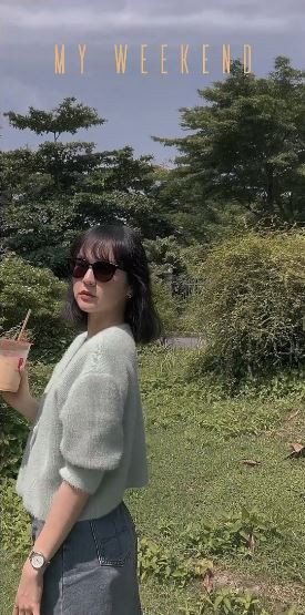 Khoe anh di choi cuoi tuan, Hai Tu duoc netizen khen 'xinh nhu thien than'