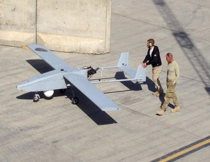 Thiết bị Copperhead được gắn lên máy bay không người lái để do thám.