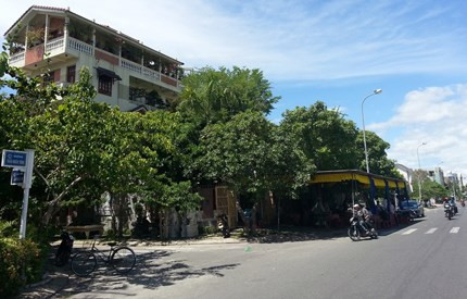 Căn biệt thự của vợ chồng ông Mai Thanh Bình, nơi từng là quán cà phê đình đám ở Đà Nẵng.