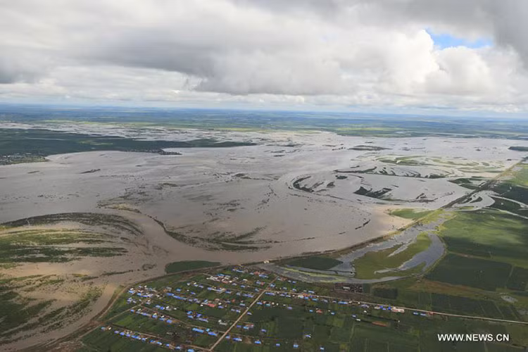 Tỉnh Hắc Long Giang, Trung Quốc đã công bố mức báo động "màu da cam".