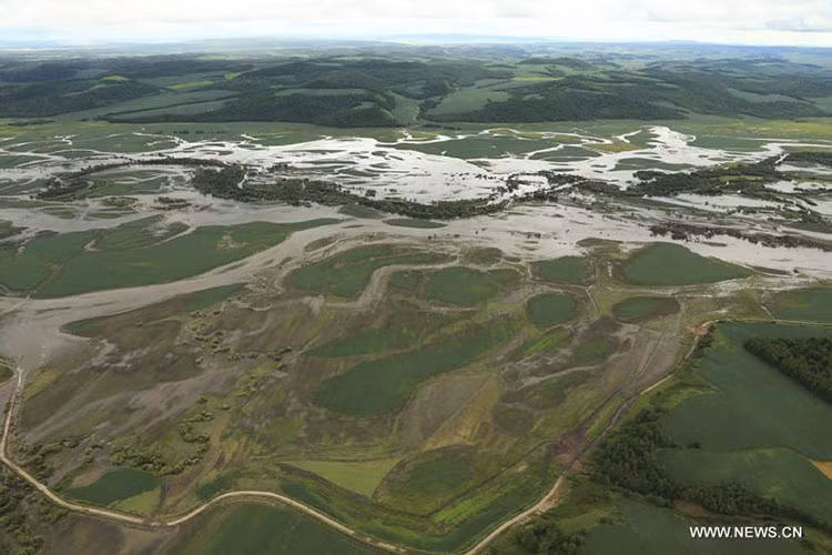 Đây là mức áp đỉnh về đánh giá mối nguy hiểm thiên tai theo hệ thống cảnh báo áp dụng tại Trung Quốc.