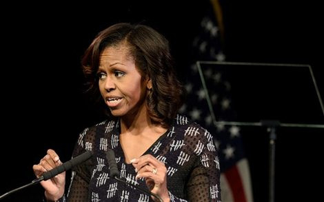 Đệ nhất phu nhân Michelle Obama.