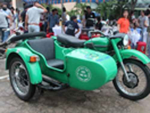Chiếc sidecar đến từ Vĩnh Long