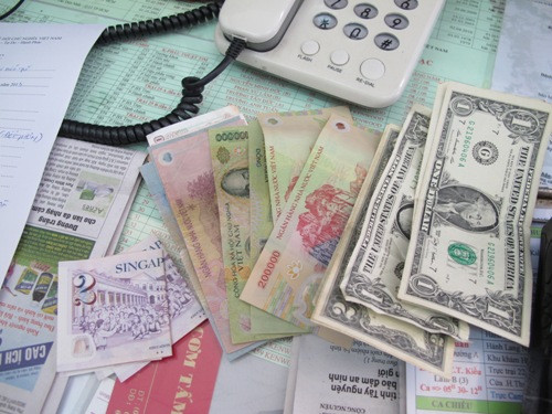 Tang vật một vụ trộm cắp tại Bệnh viện Chợ Rẫy.