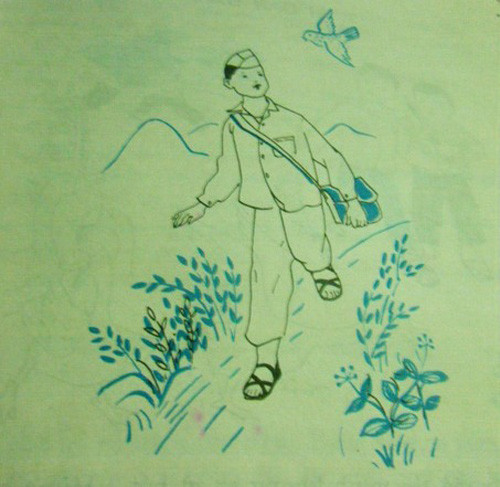 "Chú bé loắt choắt/ Cái xắc xinh xinh/ Cái chân thoăn thoắt/ Cái đầu nghênh nghênh" - bài thơ mà bất cứ thế hệ học sinh Việt Nam nào cũng thuộc và hình ảnh minh họa mà học trò những năm 80, 90 ai cũng biết.