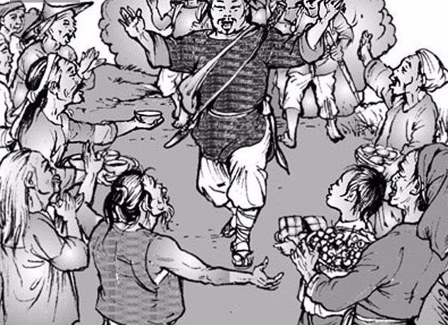 Bố Phùng Hưng là Phùng Hạp Khanh từng tham gia cuộc khởi nghĩa chống nhà Đường do Mai Thúc Loan (Mai Hắc Đế) lãnh đạo năm 722. Sau đó, ông trở về quê chăm chút công việc điền viên, trở nên giàu có, trong nhà nuôi rất nhiều nô gia.