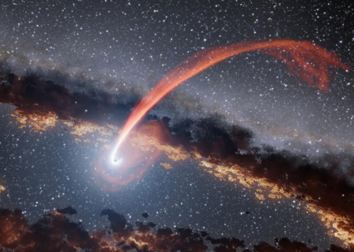 Năm 2015, sự kiện gián đoạn thủy triều Assn-15lh đã phát ra ánh sáng sáng gấp 20 lần toàn bộ ánh sáng phát ra của Dải Ngân hà. Một nhóm các nhà khoa học, dẫn đầu là ông Giorgos Leloudas thuộc Viện Khoa học Weizmann ở Israel đã công bố một tài liệu năm 2016 giải thích vụ nổ trên không phải một vụ nổ siêu tân tinh như suy đoán ban đầu mà là một ngôi sao đang chết bị kéo vào một hố đen siêu nặng đang quay. Những phát hiện trên đã cho thấy, không giống như những hố đen đứng yên có thể ảnh hưởng đến các vì sao trong chân trời sự kiện của nó, các hố đen đang quay có thể kéo cả các thiên thể bên ngoài vào bên trong nó.