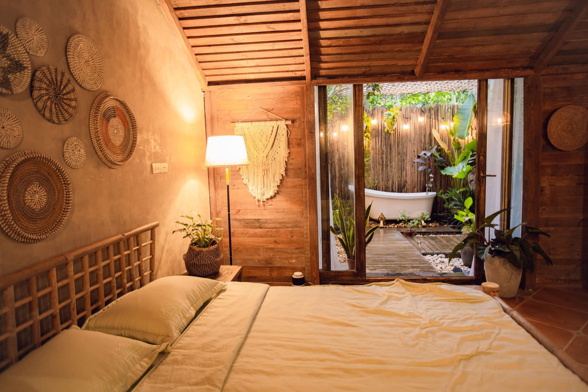 Cải tạo nhà cũ đẹp mê hồn, phòng tắm thiên nhiên cực chất ảnh 17