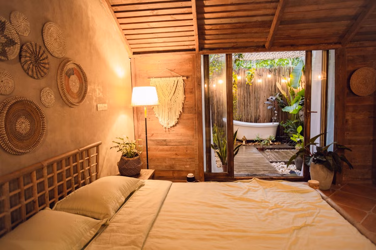 Cải tạo nhà cũ đẹp mê hồn, phòng tắm thiên nhiên cực chất ảnh 17