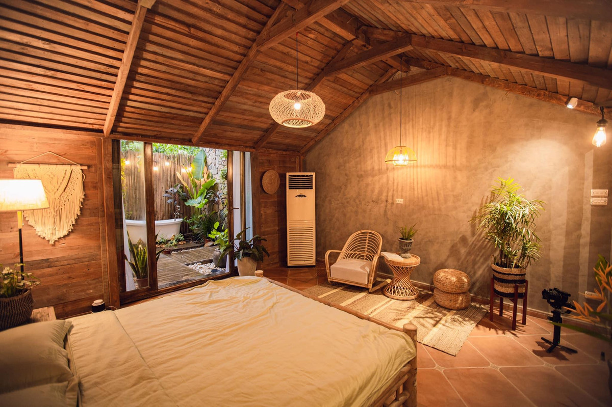 Cải tạo nhà cũ đẹp mê hồn, phòng tắm thiên nhiên cực chất ảnh 18