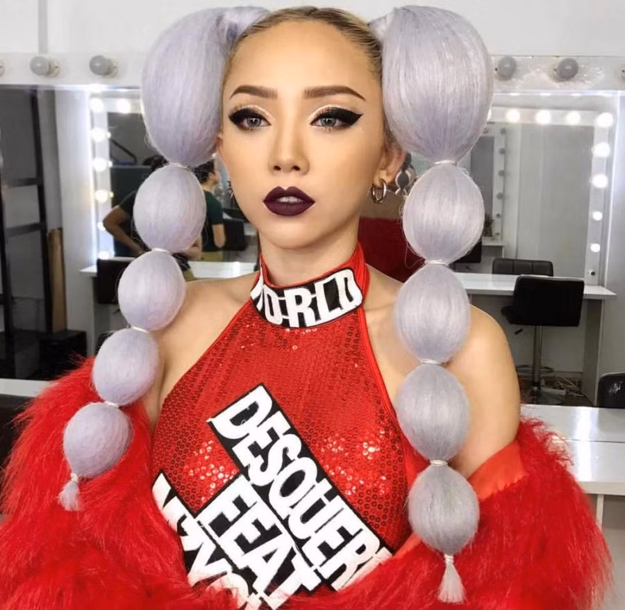 Nhung sao nu toc doc la: HHen Nie dau dau go toc, Toc Tien chat choi-Hinh-3