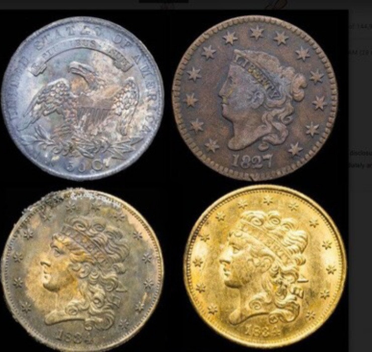 Hiện những đồng tiền vàng này đã được làm sạch và trưng bày tại một bảo tàng địa phương.