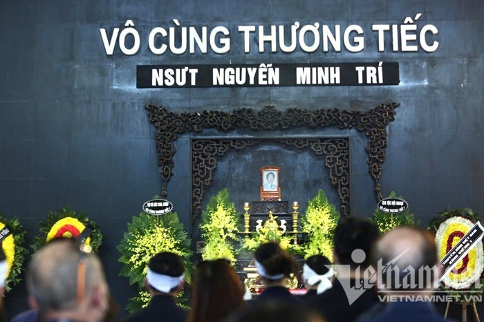 Không khí thương tiếc, xót xa bao trùm Nhà tang lễ Bệnh viện TW Quân đội 108.