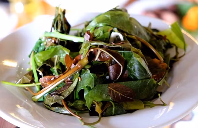 Rau nhíp có nguồn gốc hoang dã nên không cần bất cứ sự can thiệp nào từ phân bón hóa học hay hóa chất kích thích.