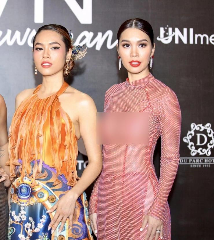 iám khảo Hà Anh sau đó đã lên tiếng vì xin lỗi vì lựa chọn trang phục của mình.