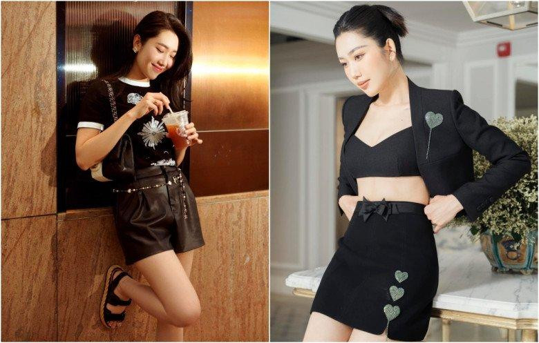 rên thực tế, tuy phong độ hình thể đôi khi có trồi sụt, nhưng mỹ nhân "Gạo Nếp Gạo Tẻ" vẫn sở hữu body rất ấn tượng. Quả thực, chẳng cần phải mất quá lâu để Thuý Ngân có thể đánh bay được phần mỡ thừa xấu xí này vì cô luôn duy trì chế độ ăn uống cũng như tập luyện rất điều độ.