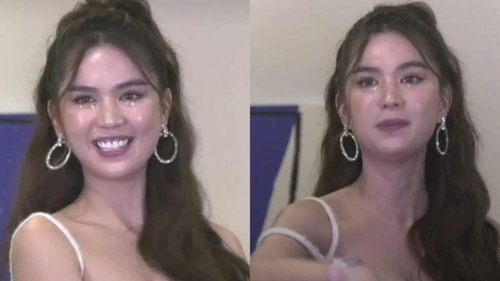 rong một lần lên sóng livestream, layout "xu cà na" của Ngọc Trinh khiến nhiều người xem hoang mang.