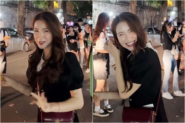 hoảnh khắc người đẹp tháo mặt nạ khiến dân tình "đứng hình" mất vài giây vì nhan sắc quá đỗi xinh đẹp. Dù mất công trang điểm khá kĩ nhưng sau một khoảng thời gian đeo mặt nạ, gương mặt cô nàng vẫn không bị xê dịch lớp make-up.