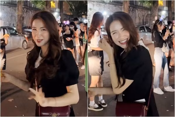 Khoảnh khắc người đẹp tháo mặt nạ khiến dân tình "đứng hình" mất vài giây vì nhan sắc quá đỗi xinh đẹp. Dù mất công trang điểm khá kĩ nhưng sau một khoảng thời gian đeo mặt nạ, gương mặt cô nàng vẫn không bị xê dịch lớp make-up.