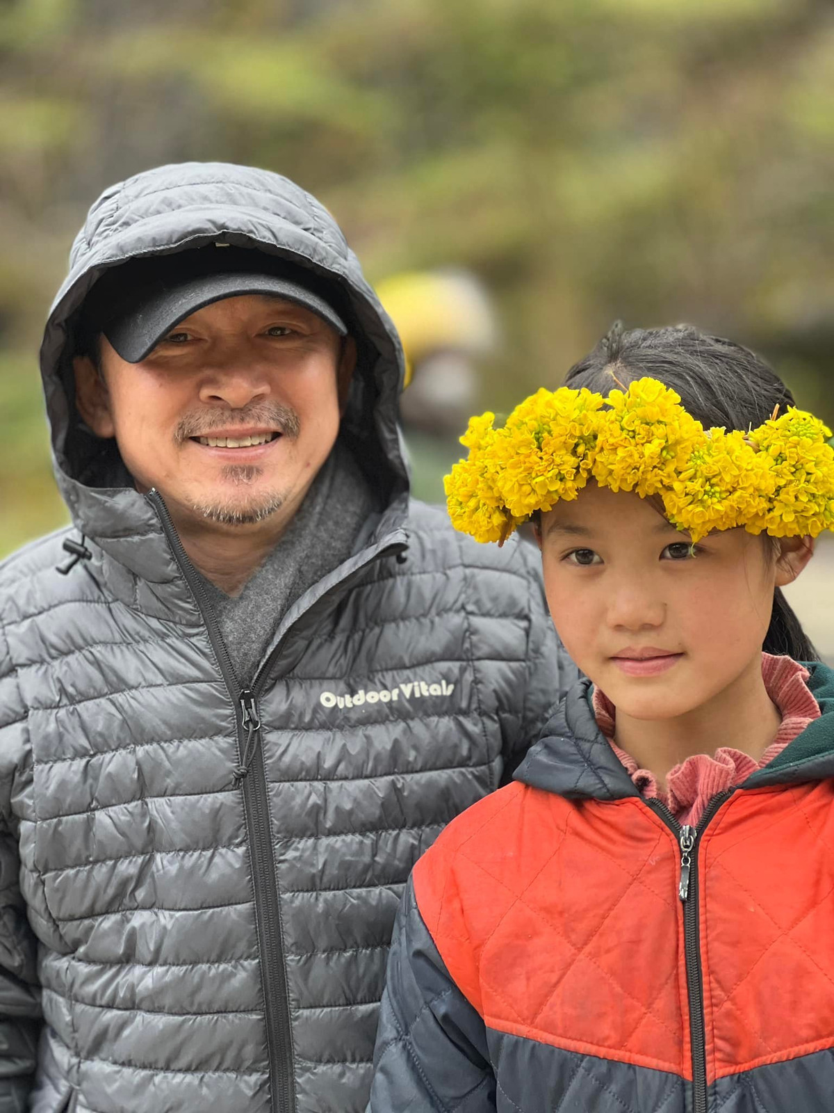 Quốc Trung đang ở Sapa.