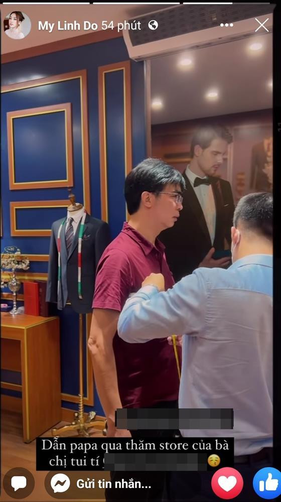 Do My Linh da san sang cho dam cuoi voi con trai bau Hien?