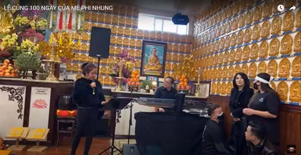 Thúy Nga hát tặng đồng nghiệp quá cố.