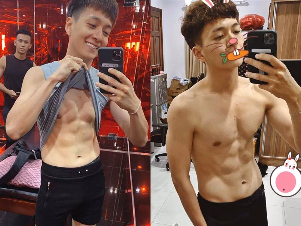 Hiện tại, anh đã lấy lại được vóc dáng chuẩn chỉnh và thường xuyên khoe thành quả luyện tập của mình trên trang cá nhân.