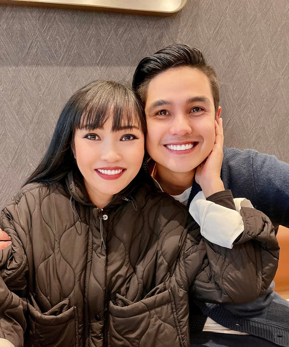 Phương Thanh gặp lại Baggio ở Mỹ.