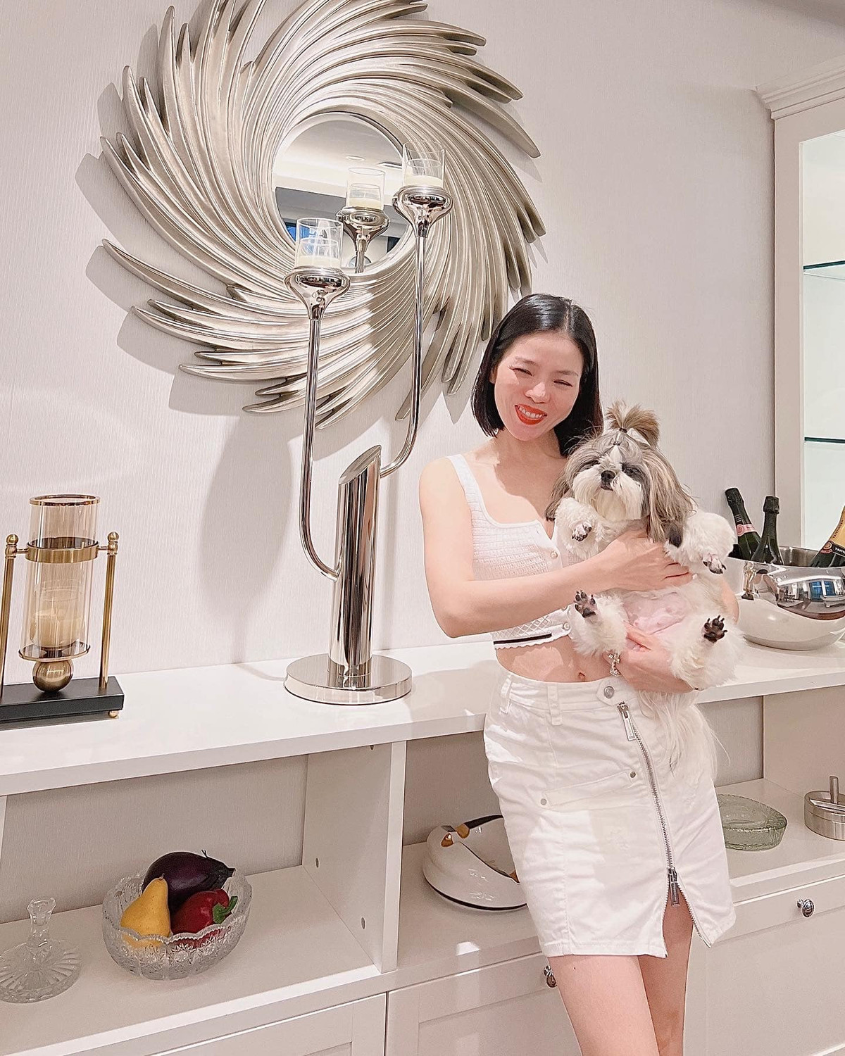 Hồng Đăng tươi rói mừng sinh nhật Mạnh Trường, Hồng Diễm đẹp buồn - Hình 9 Hong Dang tuoi roi mung sinh nhat Manh Truong, Hong Diem dep buon-Hinh-9