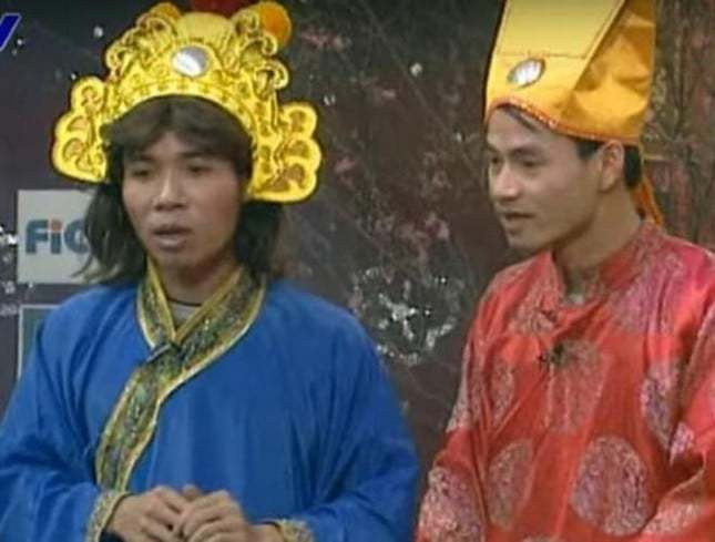 Công Lý, Xuân Bắc trên sân khấu Táo Quân 2005.