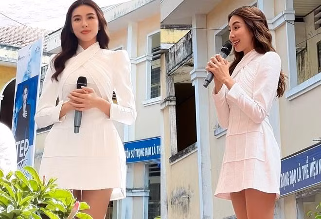 Thùy Tiên thừa nhận sử dụng photoshop để có diện mạo đẹp hơn. Trên thực tế, sắc vóc thật qua ảnh chụp lén của cô không có quá nhiều khác biệt với ảnh tự đăng.