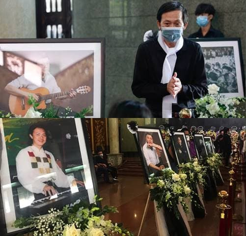 Hoài Linh còn thay mặt gia đình và người anh quá cố chắp tay lạy như bày tỏ sự cảm tạ tình thương của mọi người dành cho Chí Tài dù ông đã ra đi.