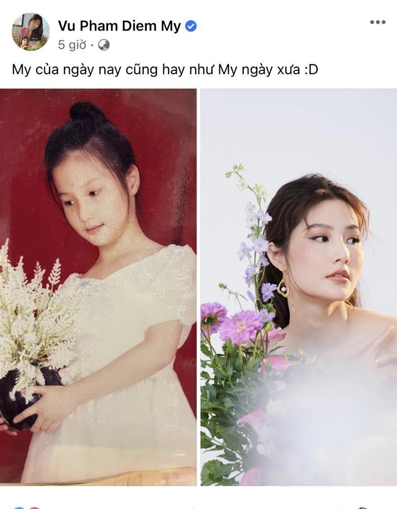 ớn lên, Diễm My càng xinh đẹp với gương mặt hài hòa. Người đẹp là một trong số ít mỹ nhân gần như không vướng tin đồn phẫu thuật thẩm mỹ