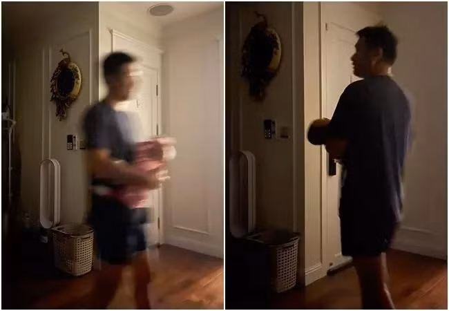 Hình ảnh ông xã doanh nhân của Vân Hugo chăm con khiến ai nấy thích thú, không khỏi "ghen tỵ" với nữ MC. Trước đó, Vân Hugo nhiều lần khiến khiến hội chị em trầm trồ khi chia sẻ những khoảnh khắc chăm con cực khéo của bạn đời.