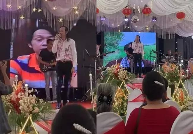 rước đó, MXH xôn xao đoạn clip Hoài Linh bị "bơ đẹp" khi biễu diễn tại đám cưới của người quen. Trong một số khoảnh khắc, có vẻ như đám đông không mặn mà với sự xuất hiện của cây hài đình đám.